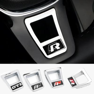 Decoratieve embleem badge sticker voor autostuur voor G/TI R/Line R Go/lf Tiguan 5 Lavida Magotan T-ROC logo