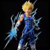 27cm Dragon Ball Z Majin Vegeta Anime Figure Self-destruct Super Saiyan Action Figures Pvc Statue Figurine Model Toys Gift
