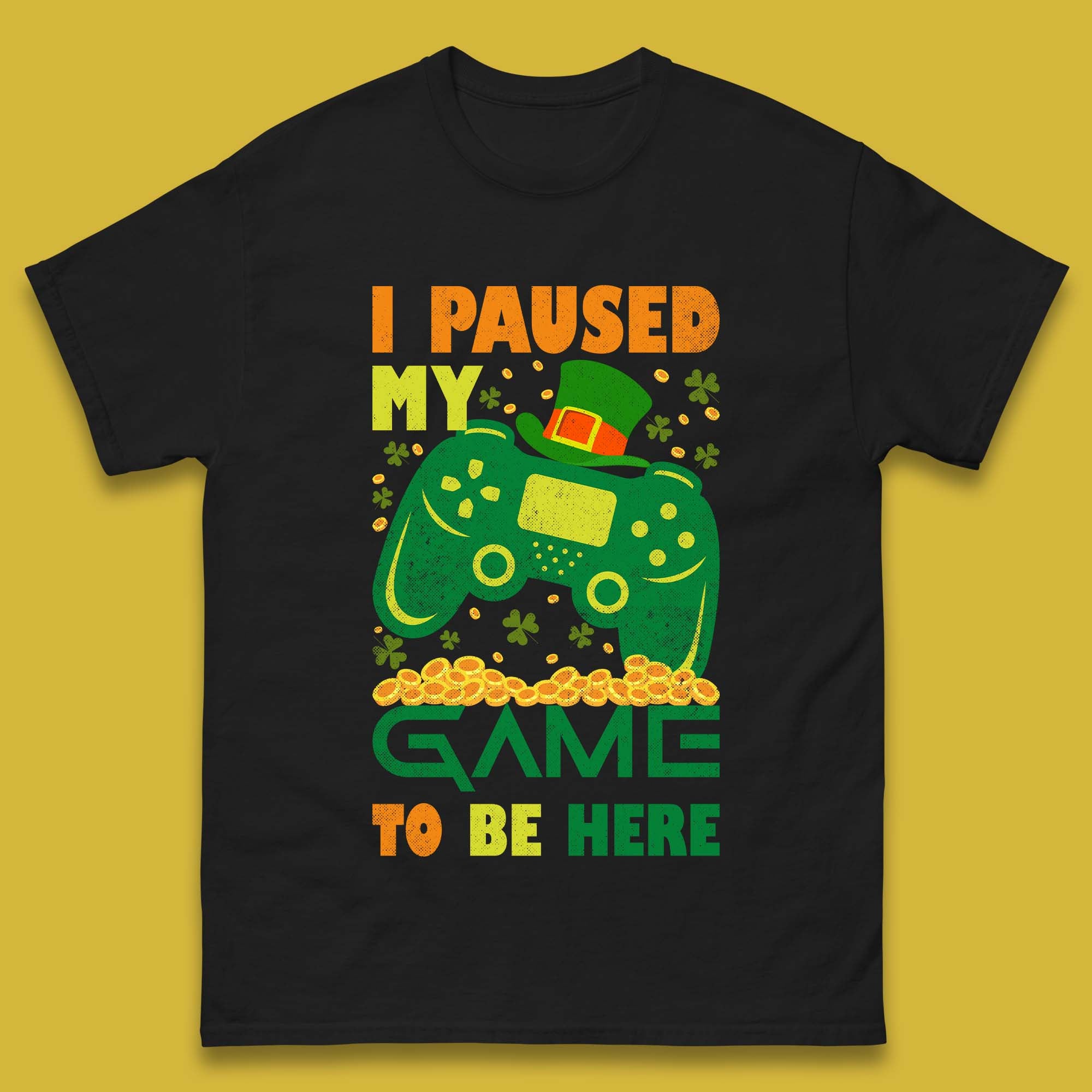 I Paused My Game To Be Here Mens T-Shirt Womens Tops Tees L