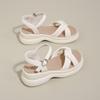 Fashion CRLAYDK Summer Simple Women's Sandals Comfort Platform Ladies Straps Open Toe Shoes Walking Casual Beach Dressy Slippers