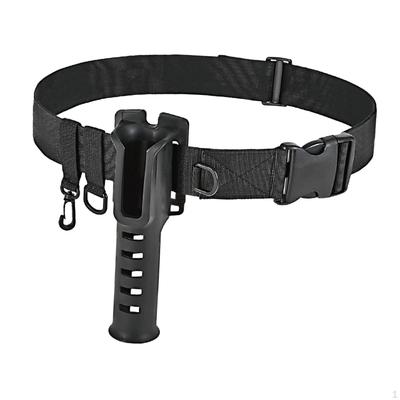 Angelrutenhalter Verstellbarer Watgürtel Nylon Zubehör Professionell für