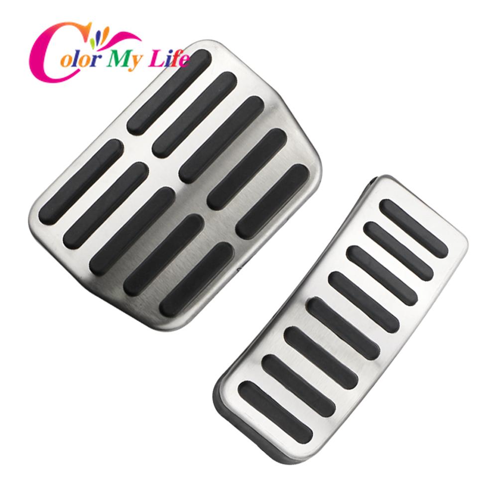 Color My Life AT MT Auto-Pedalpolster-Abdeckung für Volkswagen VW Polo 6N 6N2 9N 9N3 6R Schrägheck-Limousine 1996 – Auto