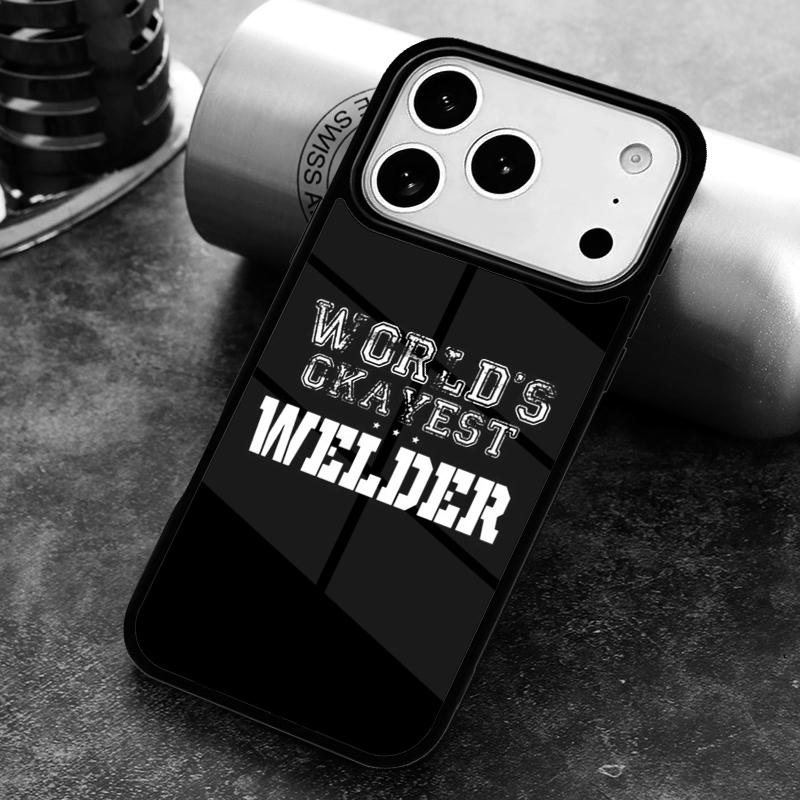 Welder Welding Operator Evolution Phone Case For iPhone 17,16e,15,14,13,12,11,Mini,Pro,MAX soft Silicone Cover