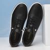 Modischer einfarbiger Herren-Schnürschuh Lässiger Schuh Bequem und atmungsaktiv Sportschuh Outdoor Leicht und rutschfest Flache Schuhe