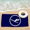 Fashion print L-Lufthansa Towel Drying Bath Towel Applicable To Light Swimming Camping Yoga Beach Out