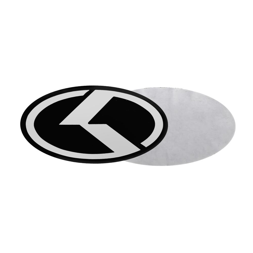 BDTINA1 3D Aluminum Car Steering Wheel Interior Sticker Emblem For KIA Sportage Ceed Sorento Cerato Optima Picanto Rio Soul Cadenza Niro