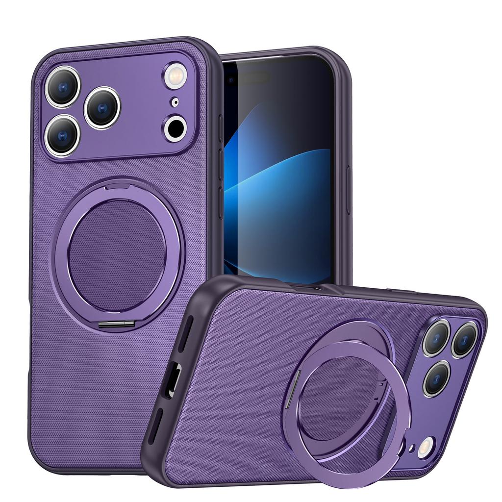 Applicable iPhone17ProMax Case God Magnetic Suction Bracket Mobile Phone Case Apple 16Pro Anti-drop 15 Protective Case