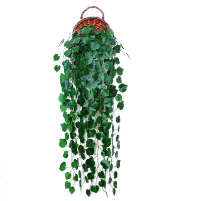 Fake Vine Plant Silk Screen Creeper Green Green Leaf Wall Hanging Ivy Simulation Rattan Rattan Fashion Trend New
