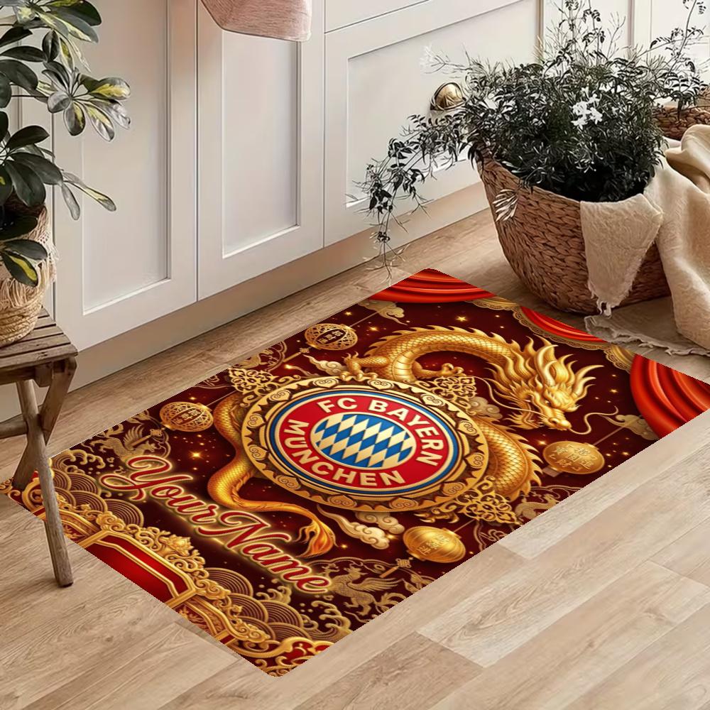 Fc Bayern Mnchen Customize Your Name Kitchen Rug Runner Rug Laundry Mat Hallway Entryway The Best Gift Choice