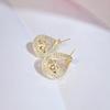 CMM Korean Style Artificial Pearl Gold Color Water Drop Stud Earrings Party Big Ear Studs Woman Jewellery