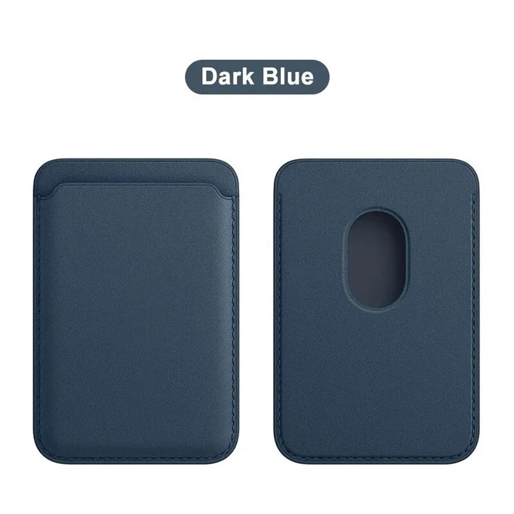 Starker magnetischer Leder-Kartenhalter Leder-Geldbörse Geeignet für IPhone 17 16 15 14 13 12 Pro Max, Samsung S26 S25 Ultra S24 Plus
