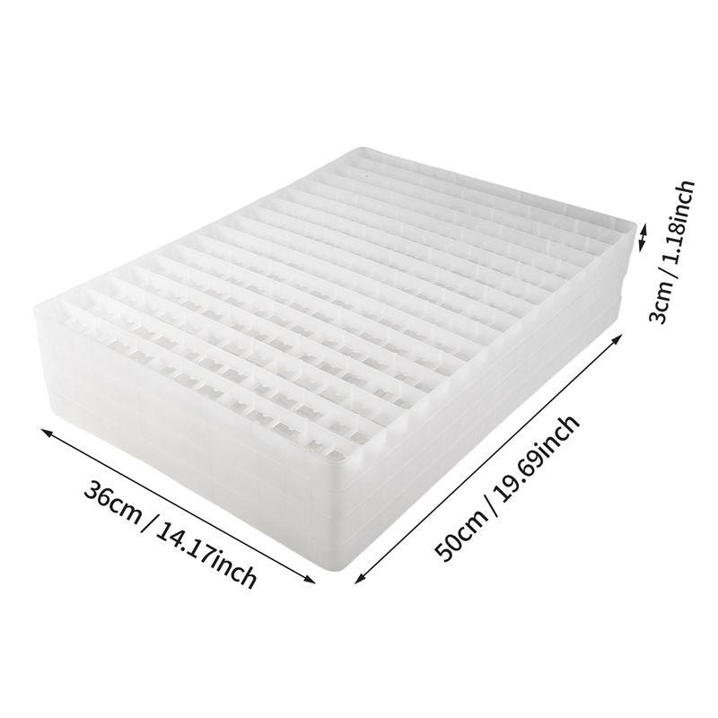 Fresh 4 Pcs 221 Quail Egg Tray Incubator Tray Agricultural Equipment Plastic Egg Incubator Accessories Hatching Supplies