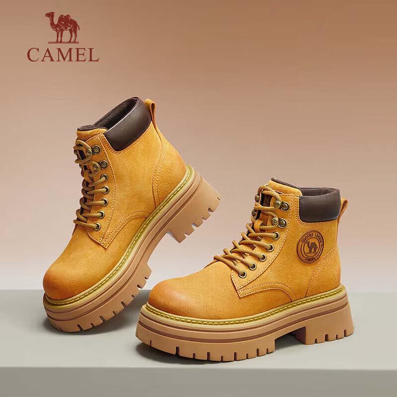 CAMEL Women s Classic Workwear Martin Boots 37