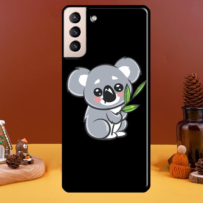 Cute cartoon watercolor animal koala Phone Case For Samsung Galaxy S21 S22 Ultra Note 20 S8 S9 S10 Note 10 Plus S20 FE Fundas