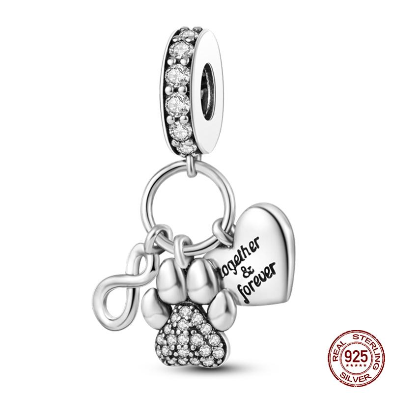 S925 Silver Fashion Camera Coffee Cup Flower Charms Beads Fit  S925 Original Bracelet DIY Birthday Jewelry Making For Women