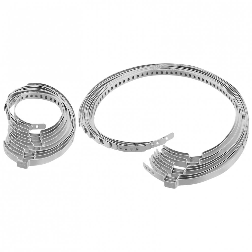 Clamp Kit Crimp Stainless Steel Small & Large Tool