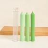 Pinstripe Cylindrical Pole Candle Mold Diy Cylindrical Candle Making Supplies Easy To Release Durable Acrylic Plastic Mould