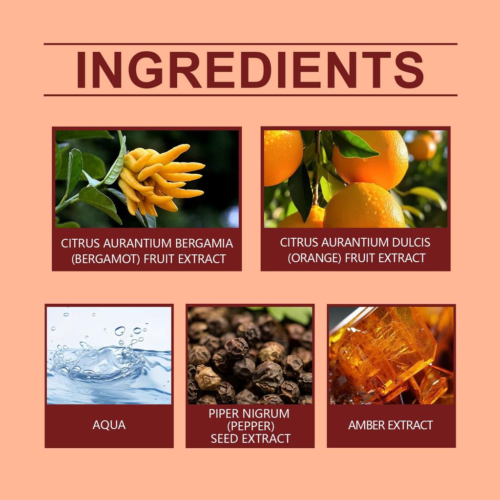 Eau Toilette Cologne Spray Fresh Lasting Elegant Cologne30ML