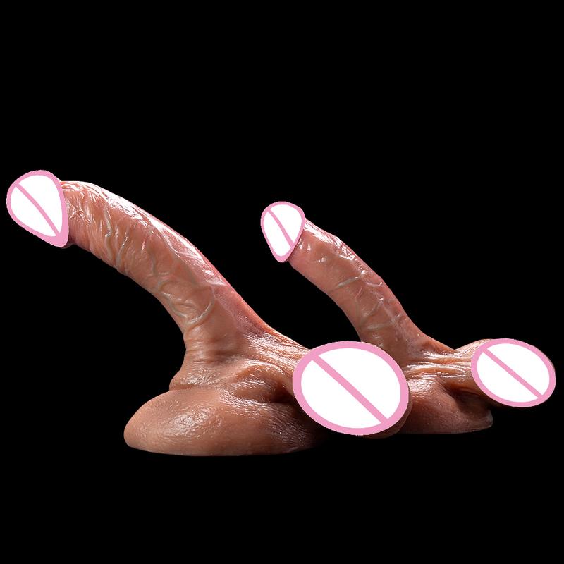 8.5 inch Skin Feeling Big Penis Dick Realistic Dildos Female Masturbator Silicone Soft Dildo Suction Cup Sex Toys for Women Men