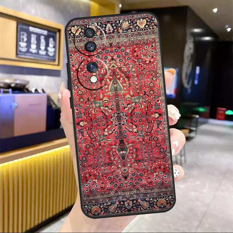 Persian Rug Art For Honor Magic 7 Lite 5 6 8 Pro Case For Honor Win RT X9c X9a X9b X8b X8c 200 400 50 70 90