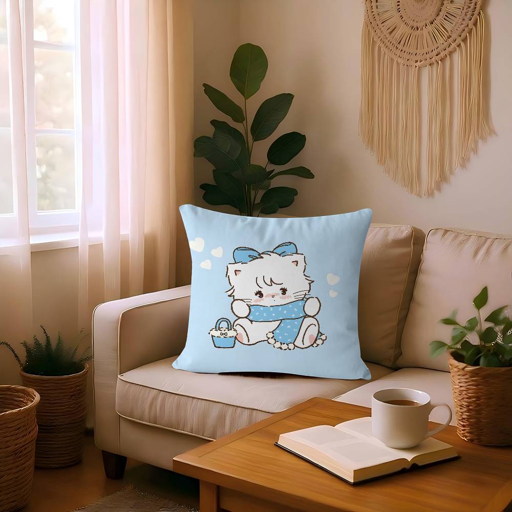 M-Mikko Cute Cushion Cover 30x50 Polyester Sofa Cushions Decorative Throw Pillows Home Decoration Pillowcover