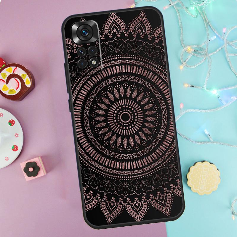 Mandala Mandala Case For Xiaomi Redmi Note 9 10 11 12 13 14 Pro 9S 10S 11S 12S Redmi 14C 10C 12C 13C Cover