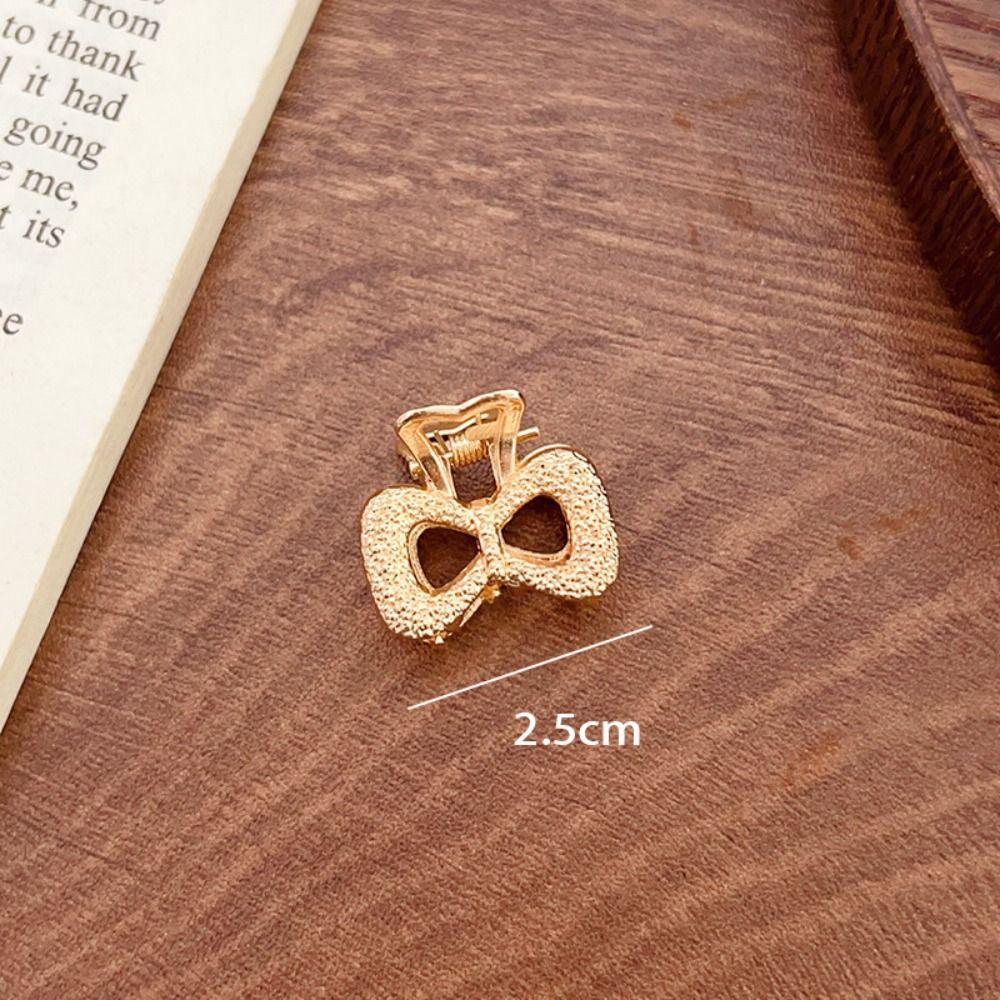 Gold Hair Claw Metal Barrette Fashion Hairpin  Women