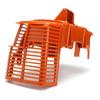 Cylinder Head Cover Replacement Compatible with FS120 FS200 FS250 For Chainsaw Trimmer Plastic Orange 20x11x13cm