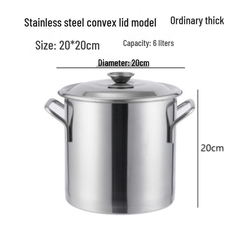 GOWKE 304 Stainless Steel Multi-Purpose Covered Pot