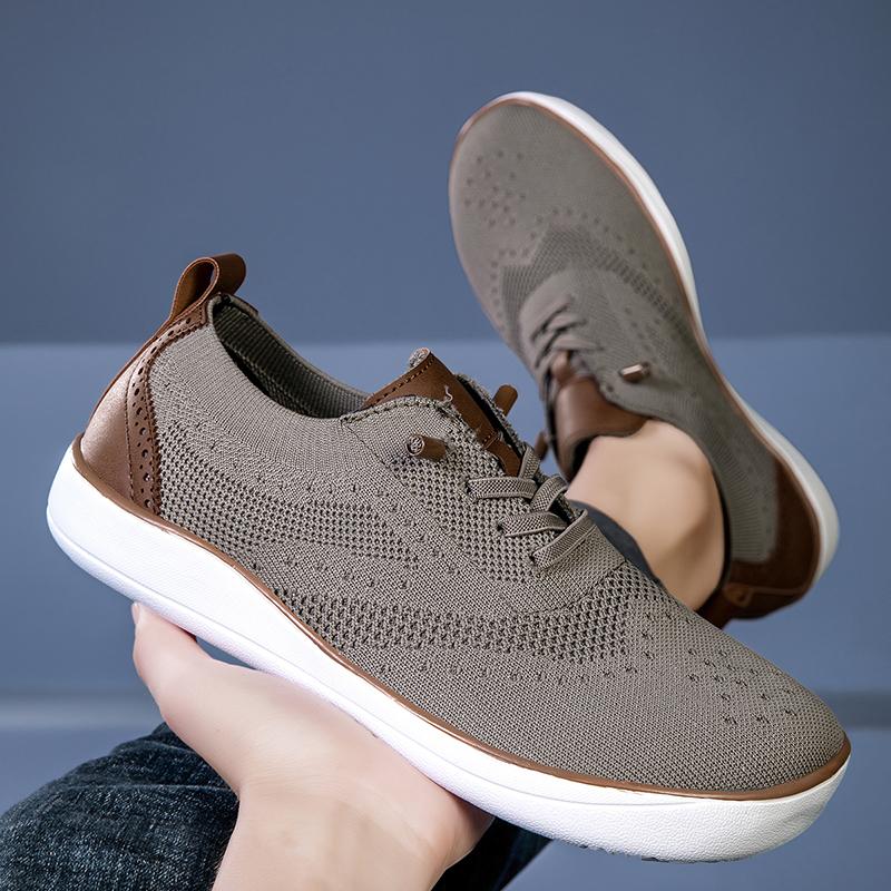 Fashion Men's wide shoes, large size casual shoes, suitable for people with fat feet wide feet, soft and light walking shoes