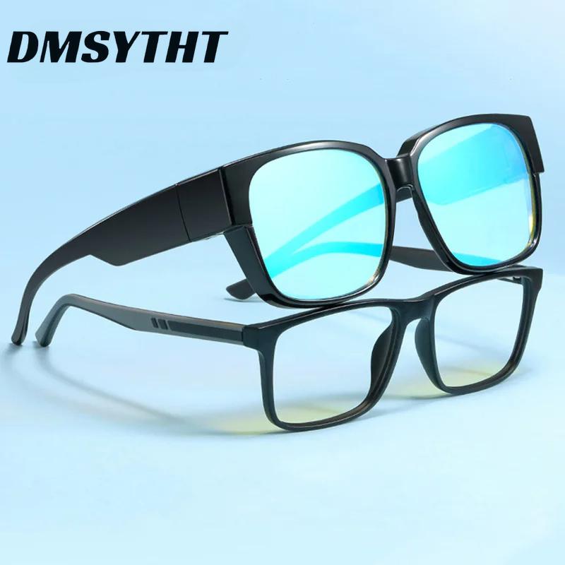 Modă Pătrat Bărbați Femei Ochelari Slabiți de Culoare Set Oglindă Slabiciune de Culoare Ochelari pentru Daltoniști Roșu Verde