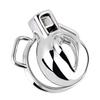 Male Chastity Lock Stainless Steel Penis Cage with Hook Urethral Chastity Belt  Penis Ring Ball Stretcher