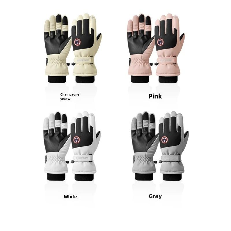 Both Male and Female Winter Ski Gloves Waterproof Ultralight Snowboard Gloves Motorcycle Biking Snow Keep Warm Windproof Glo Practical Use