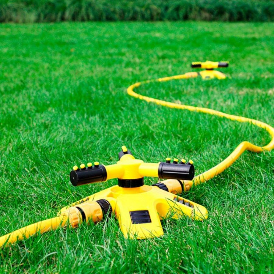 360-graders automatisk roterende tre-pinners sprinkler vanning Roterende sprinkler Tandem sprinkler vanningsenhet Sprinkler for vanning av blomster