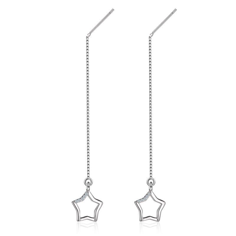 Lindon 925 Sterling Silver Earrings Drop Earrings For Women Wedding Party Gifts