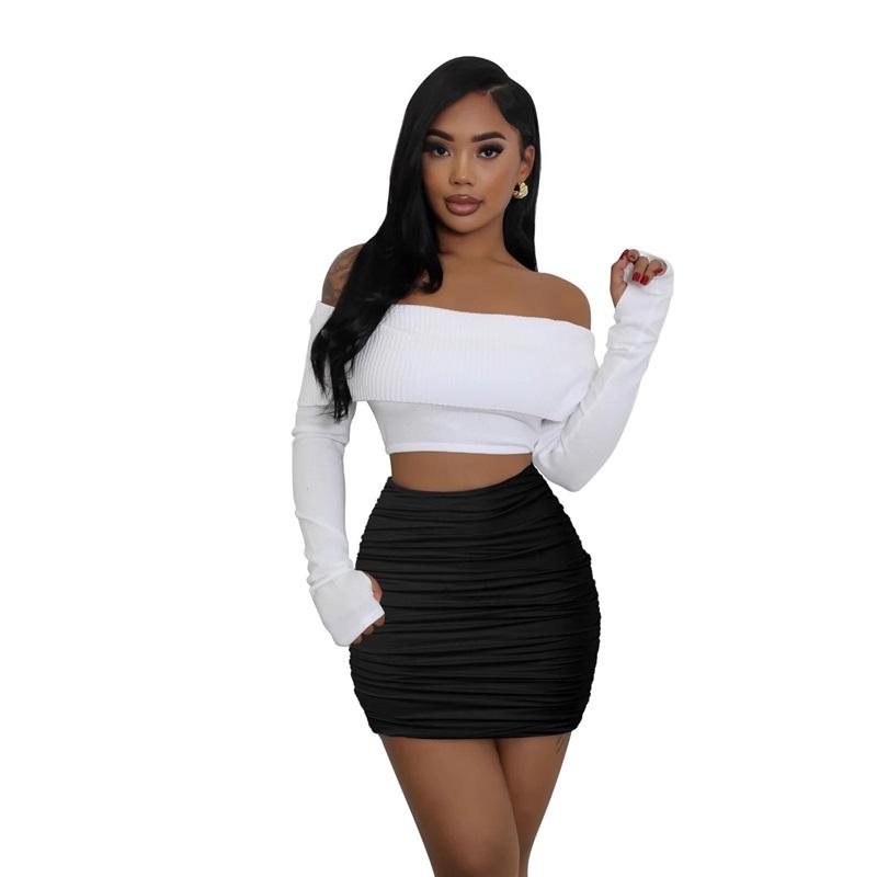 Mini Pleated Skirt Women's Summer Double Layer High Stretch Gathered Bodycon Midi Skirt Elegant For Casual And Formal Occasions Stylish Half Skirt