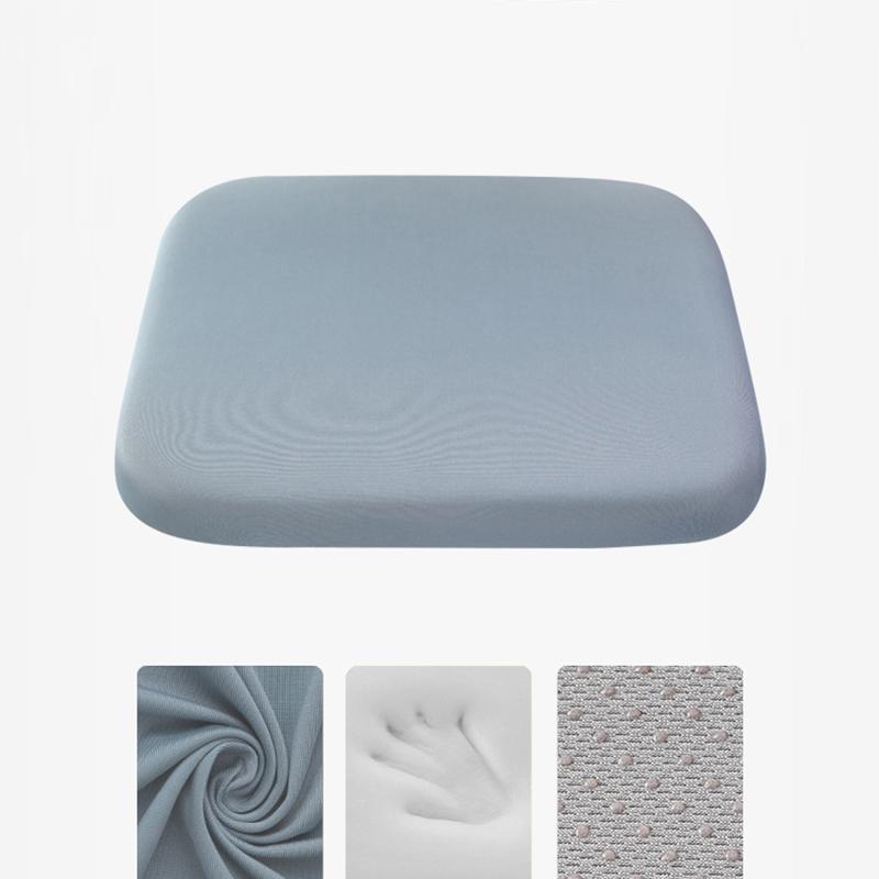 Ergonomic Memory Cotton Ofice Student Seat Cushion Hemohoid Seat Cushion Chair Cushion Car Seat Cushion Extension 34x24x3.5cm