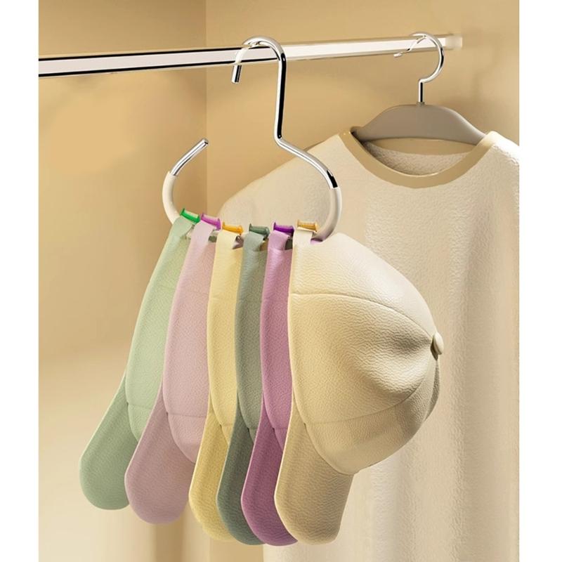 Multipurpose Metal Scarf and Belt Hangers for Wardrobe Nonslip Design for Efficient Organization of Accessories