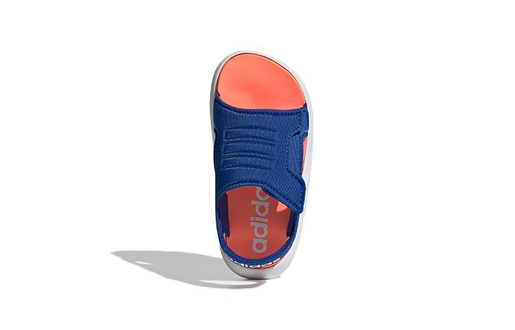 adidas Neo Comfort Fabric Comfortable Low Top Toddler Shoes Blue Infant And Toddler EG2230