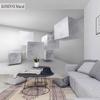 3D Stereo Abstract Space Photo Mural Cement Wall Wallpaper Living Room Bedroom Sofa Tv Background Wallpaper
