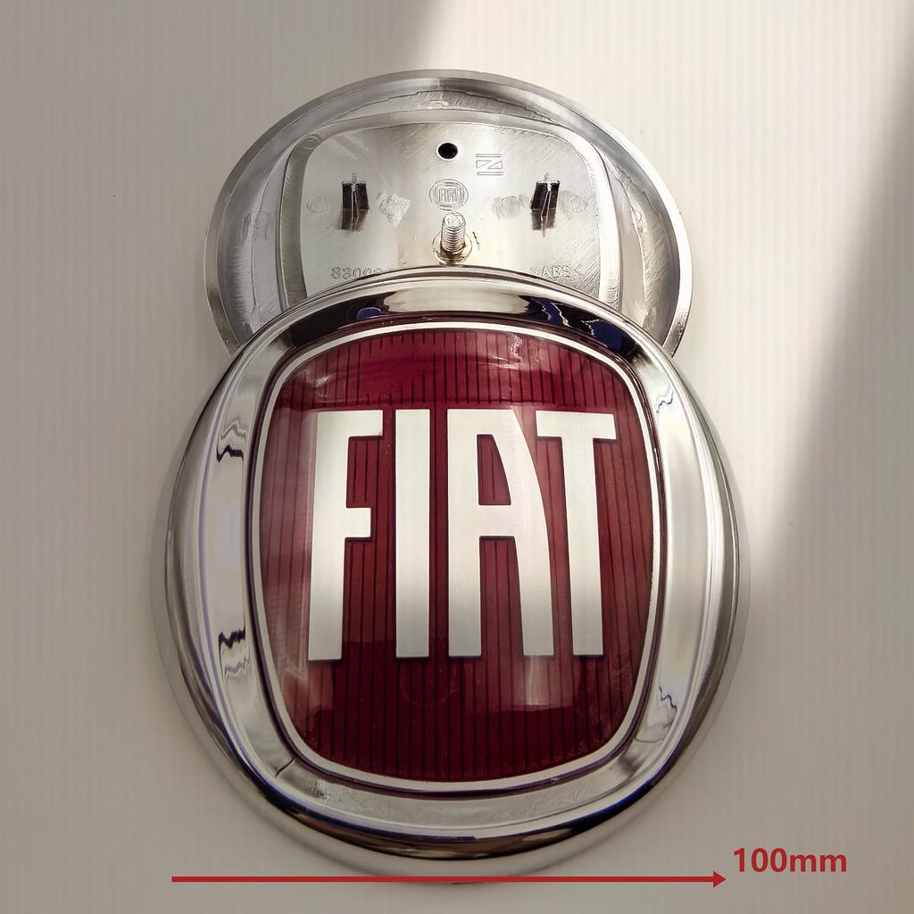 1 buc 95mm 100mm 9.5cm 10cm logo Fiat Emblema Insignă Față Spate pentru 500 Panda Punto Grande Punto Doblo Ducato Bravo Tipo 595 600