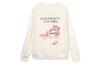 Jordan MJ FLC CREW GCEL Sweatshirts Men's White Crew Neck Moderate Regular HF1118-133