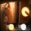 LED Night Light With Switch Smart Motion Sensor Magnetic Wireless Wall Lamp For Bed USB Rechargeable Warm White RGB Night Lamp