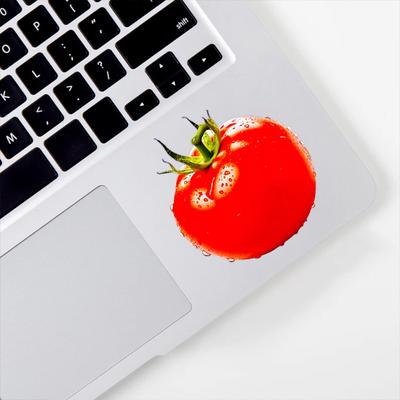1PC 3D Effect Tomato Motorcycle Sticker Waterproof for Motorbike Fuel Tank Helmet Funny Decor Cover Scratches Laptop Vinyl Decal
