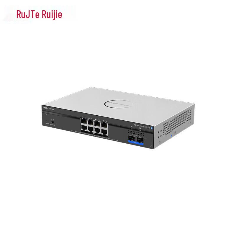 Ruijie RG-NBF3300S-8GT2XS-P 8-Port Gigabit PoE Managed Access Switch