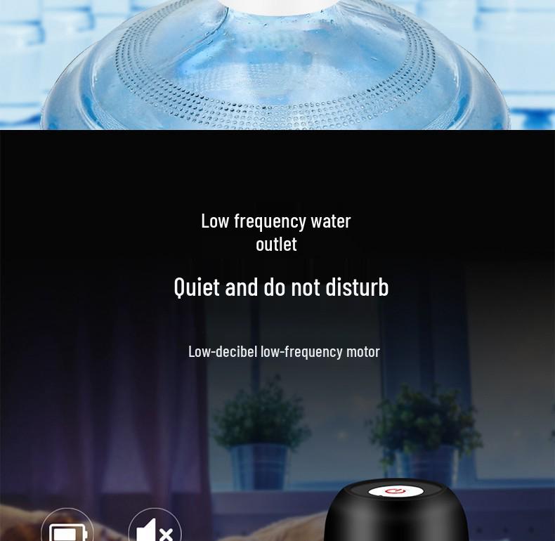 Elektrischer Fass-Wasserspender: Automatische Pumpe für Zuhause