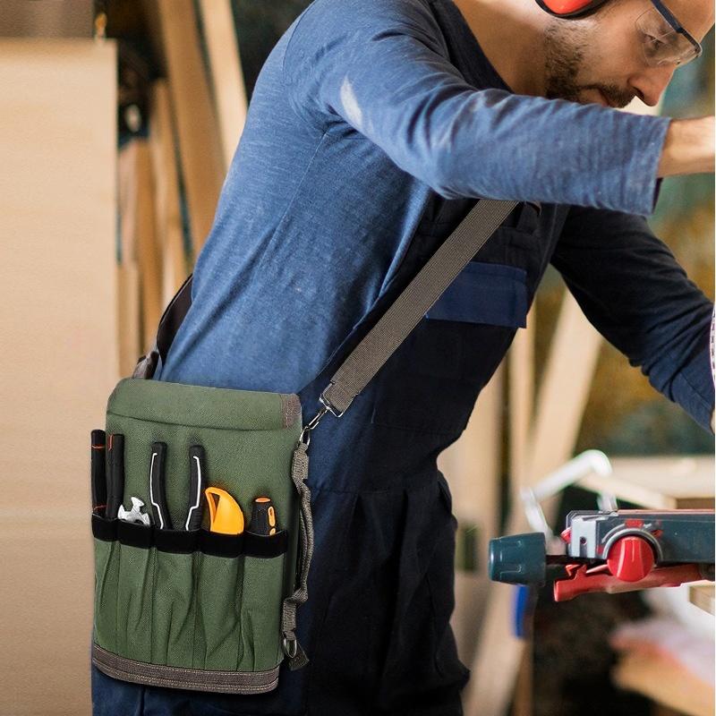 Multi-Purpose Roll Up Tool Bag Waterproof Oxford Fabric