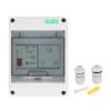 Power Distribution Box 250VAC EU Standard Outlet IP65 Waterproof Outdoor Socket Box with MCB RCBO Circuit Breaker