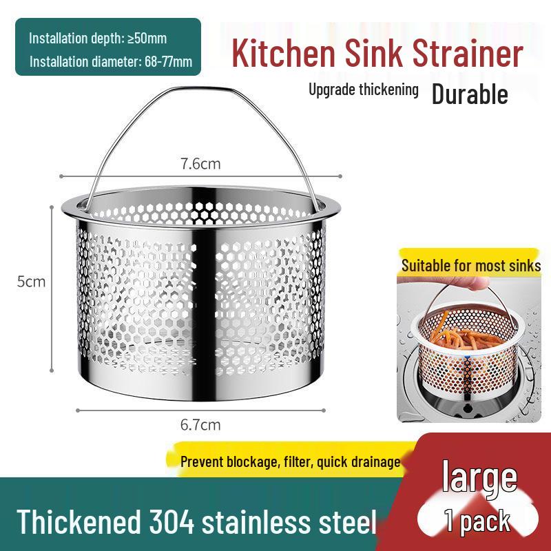 Nerezový kuchyňský dřez Košík na zeleninu