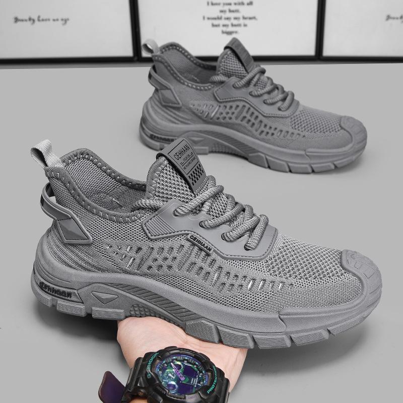 Shoes summer new soft-soled shock-absorbing casual sports shoes youth breathable mesh shoes